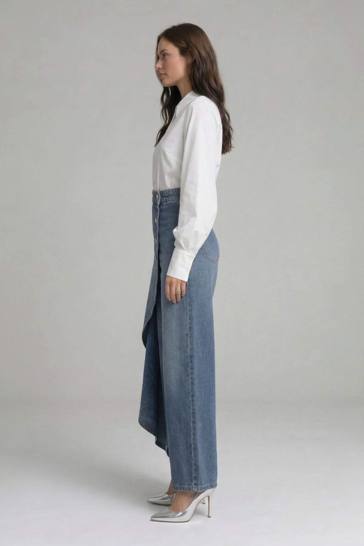 Iwona™ | Jeansy z wysokim stanem